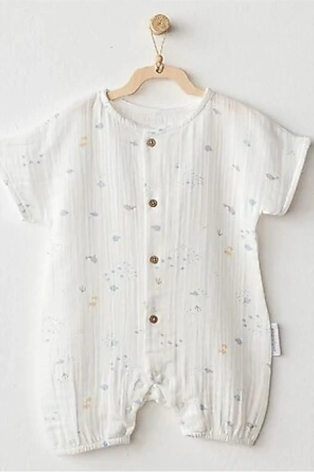 Andy Wawa Bebek Muslin Beyaz Tulum AC25611