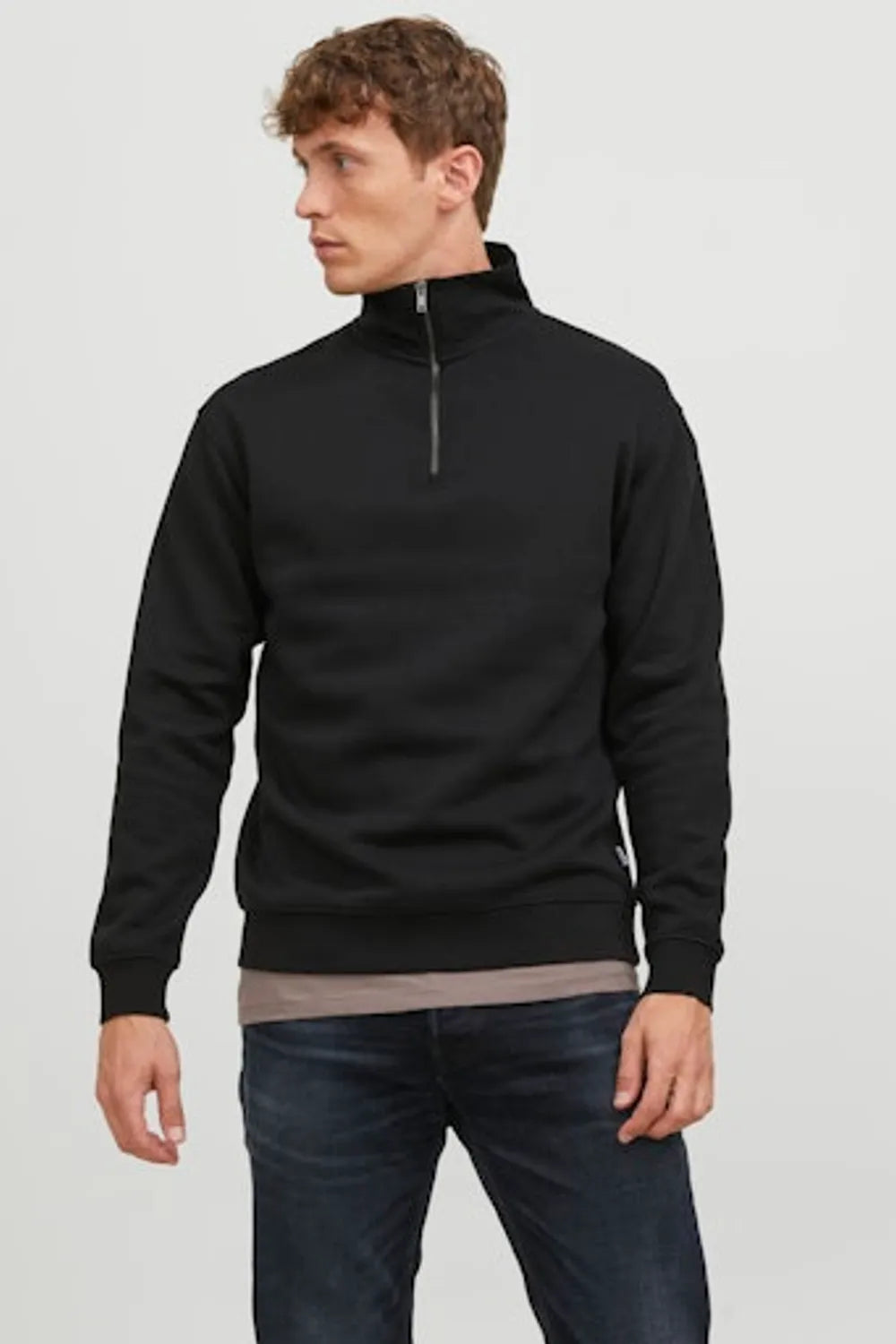 Jack & Jones Erkek SİYAH Sweatshırt 12249274