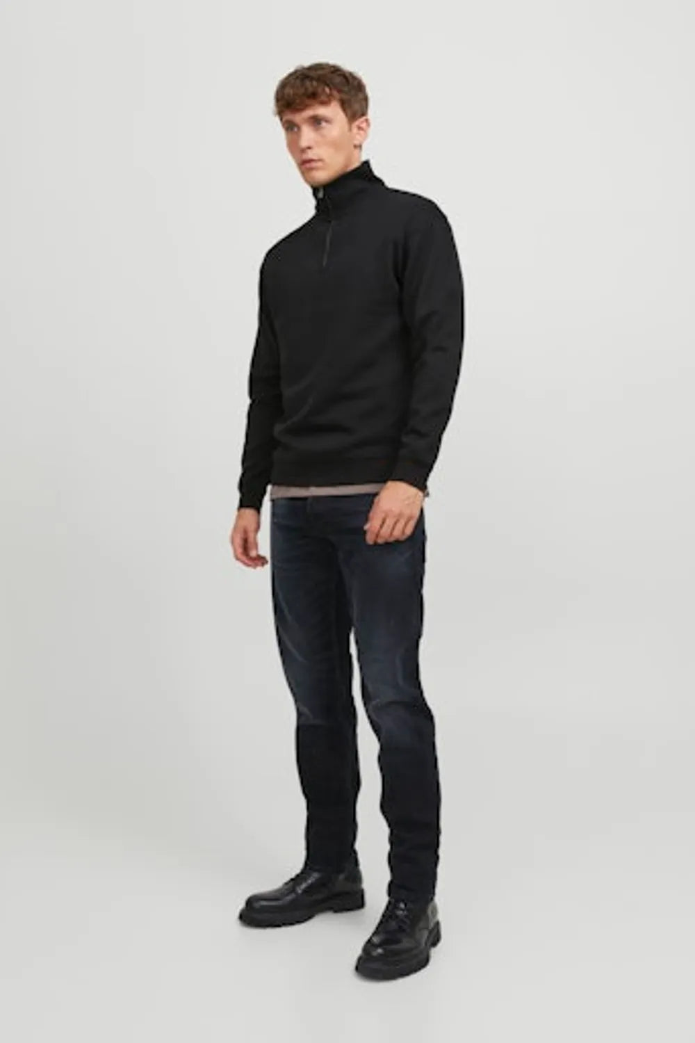 Jack & Jones Erkek SİYAH Sweatshırt 12249274