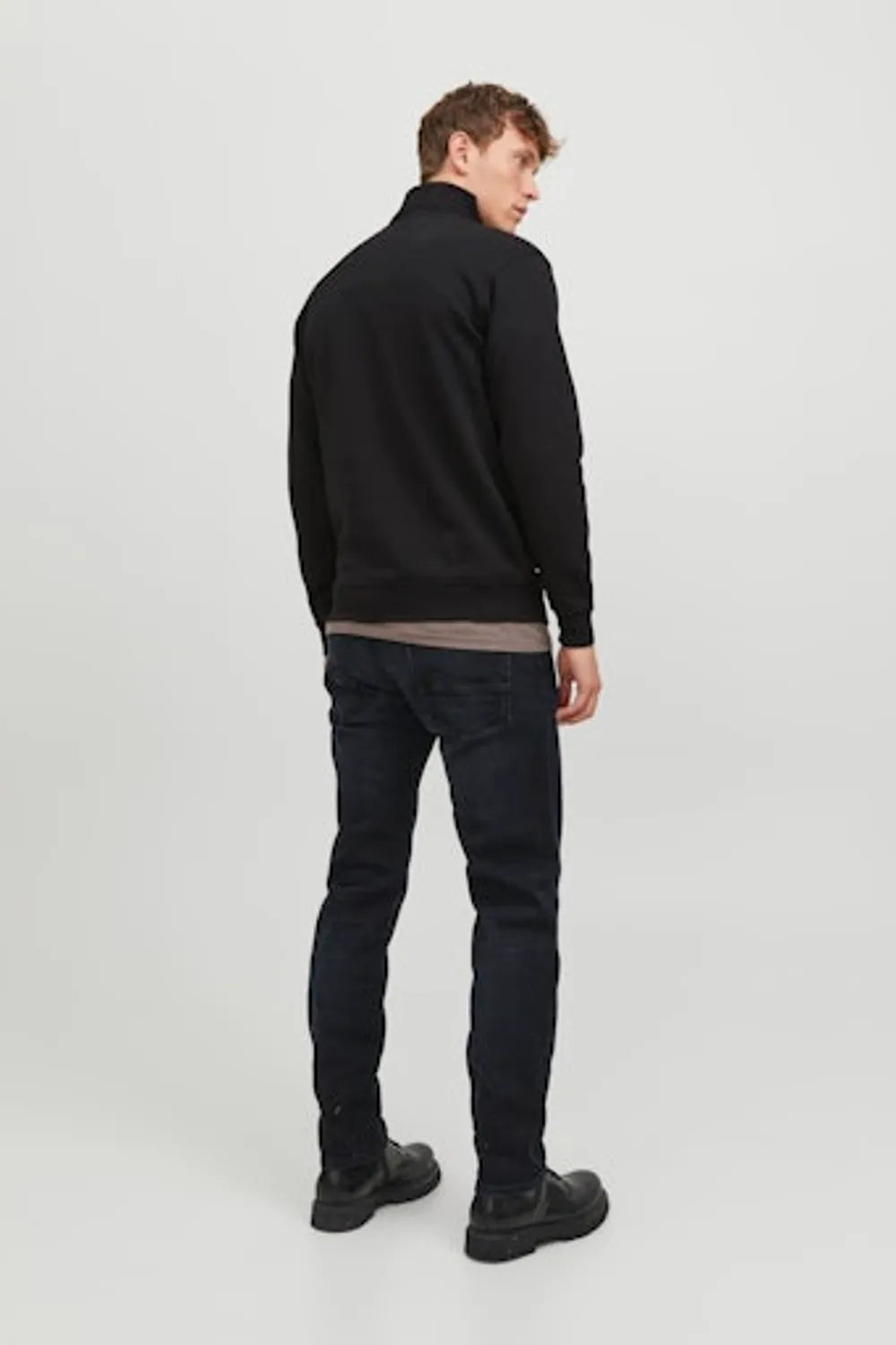 Jack & Jones Erkek SİYAH Sweatshırt 12249274