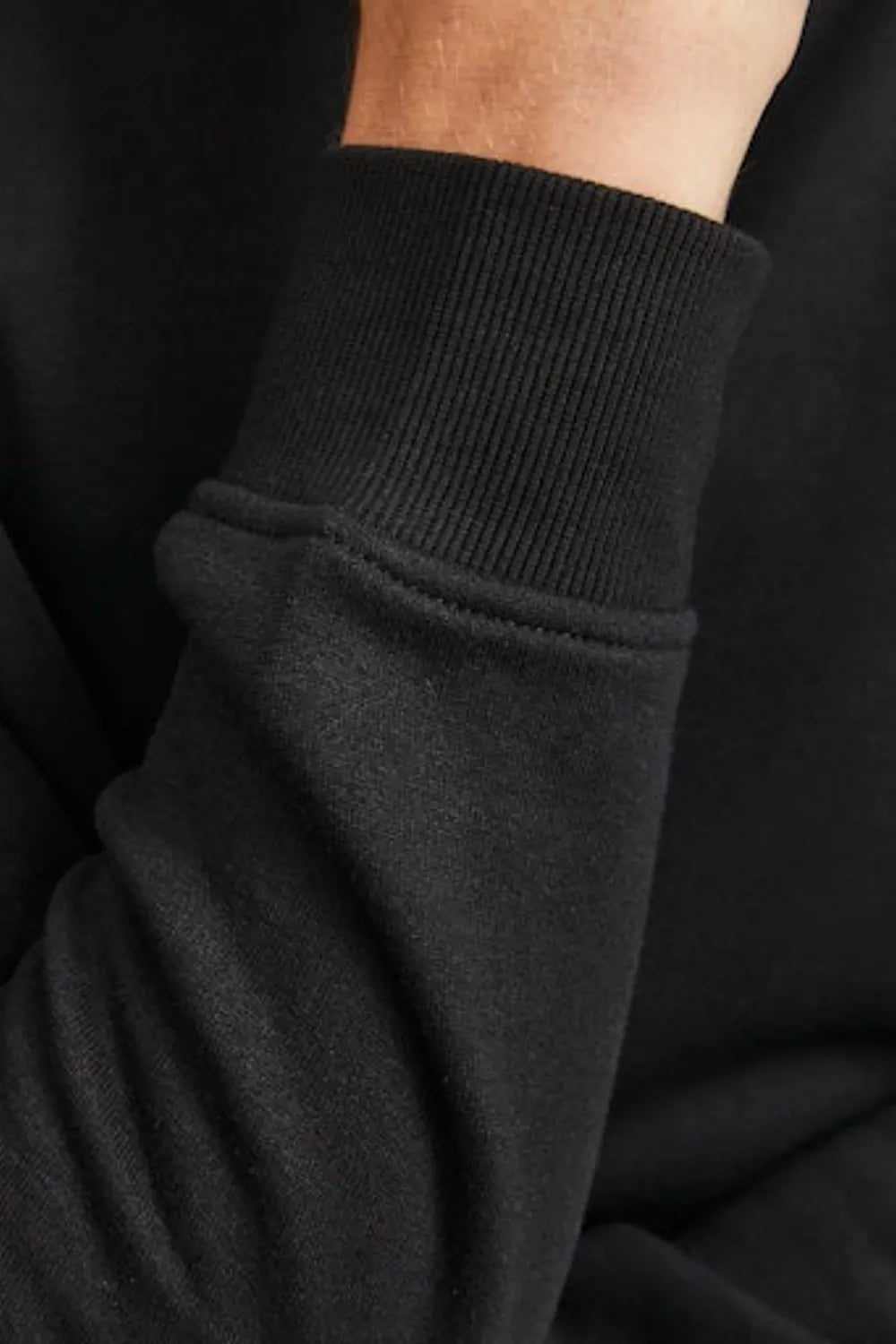 Jack & Jones Erkek SİYAH Sweatshırt 12249274