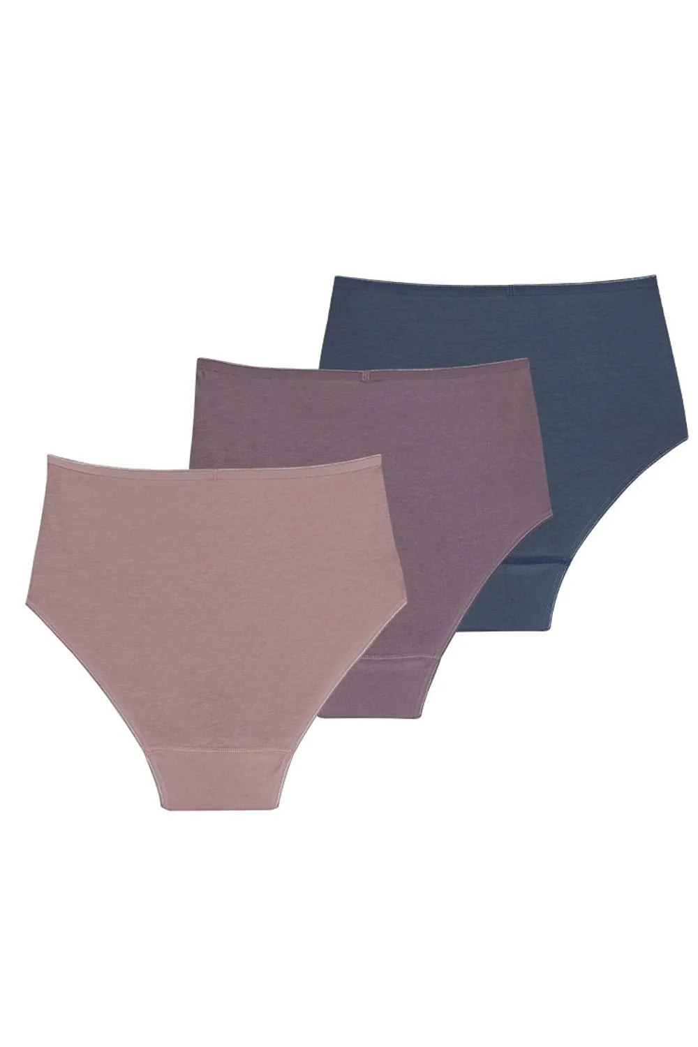 Blackspade Kadın 3'lü Paket Essential Mor Pembe Denim Külot 1577MPD