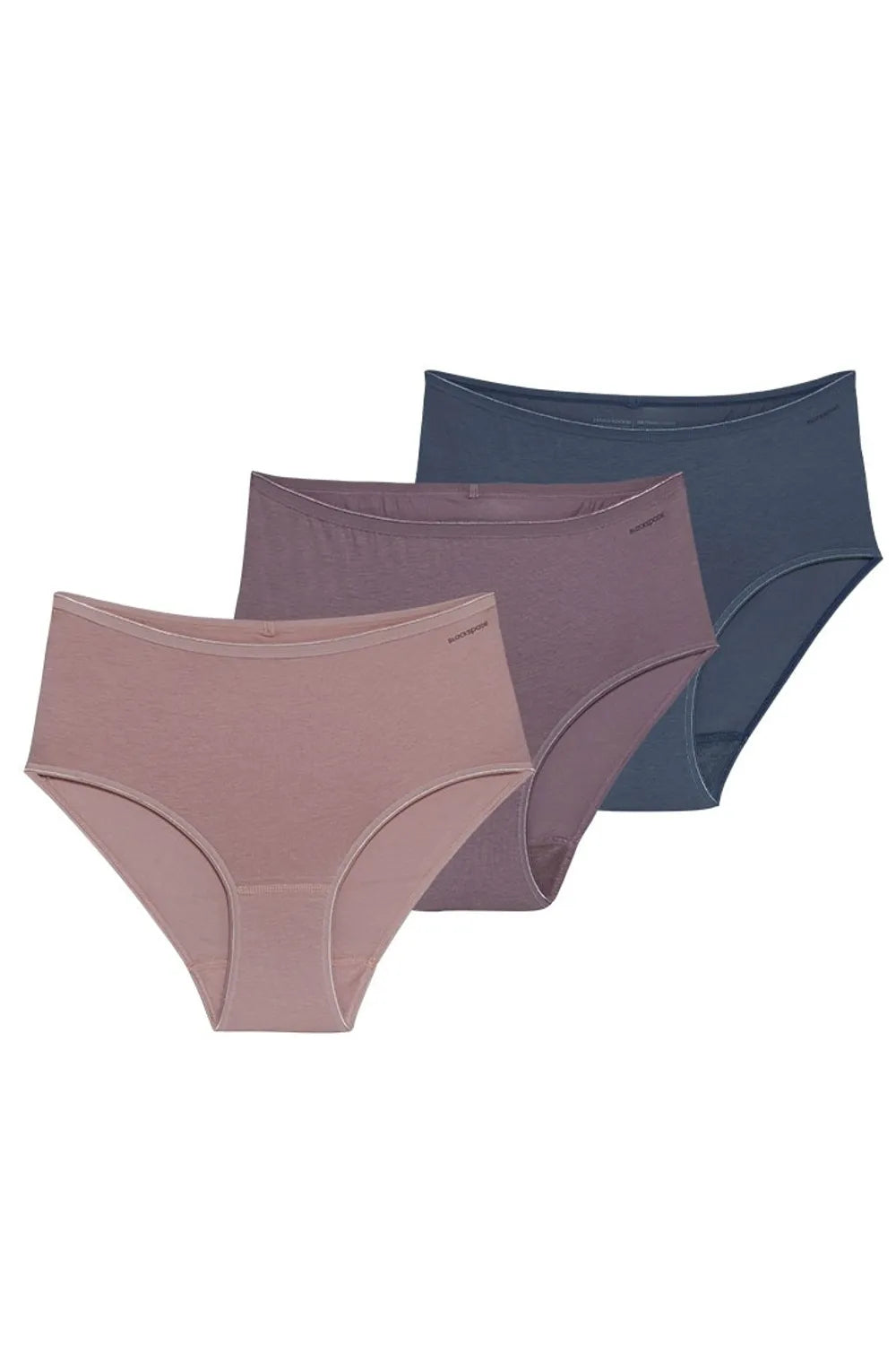 Blackspade Kadın 3'lü Paket Essential Mor Pembe Denim Külot 1577MPD