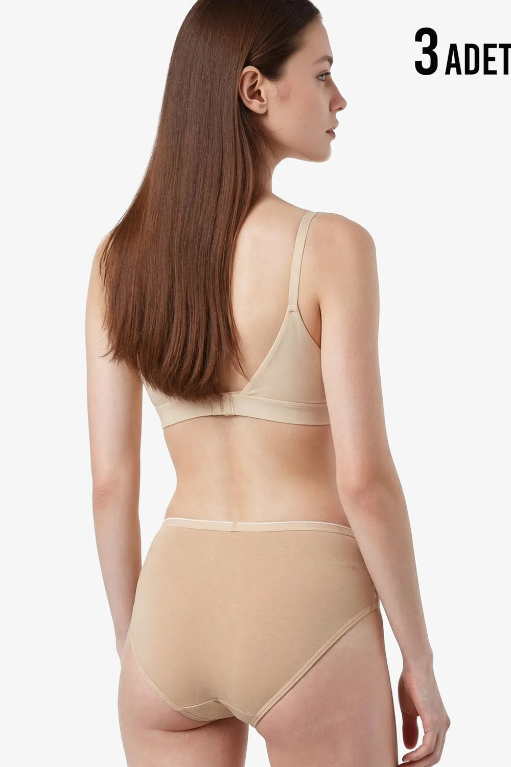 Blackspade Kadın 3'lü Paket Essential Ten Külot 1577T