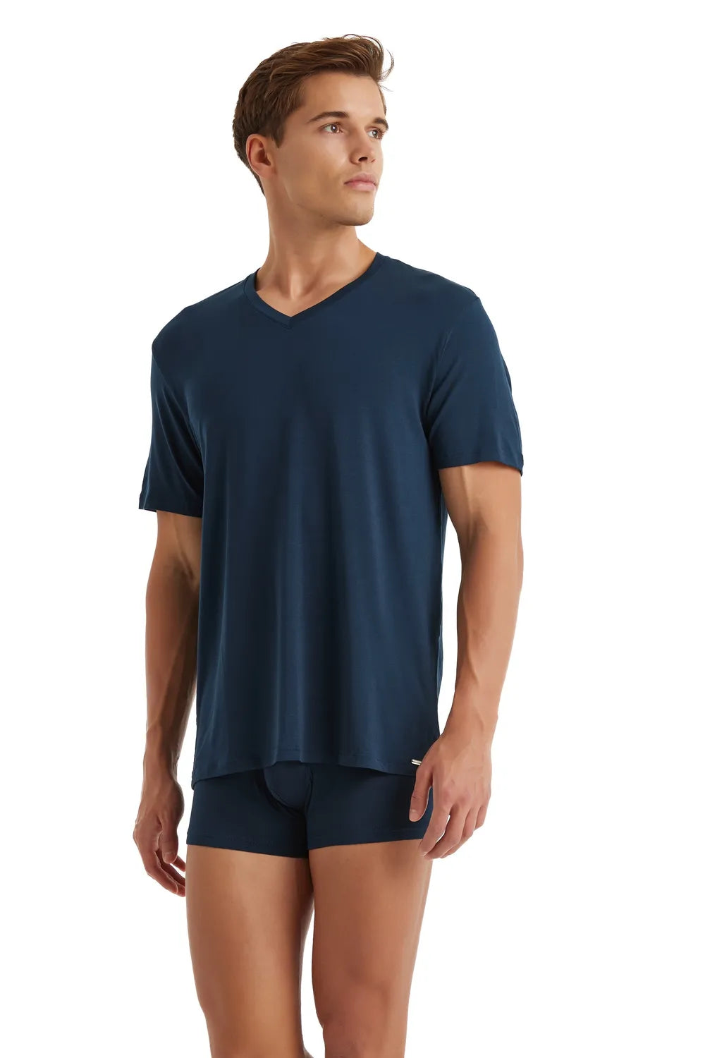 Blackspade Erkek Fanila Silver Lacivert Tişört 9308L