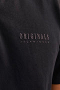Jack Jones Erkek Jorfrederiksberg  Polo Yaka Siyah Tişört 12278511