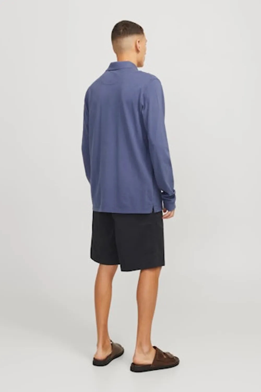 JACK JONES Erkek Siyah Kampanyalı Hibrit Jogger Şort 12274983