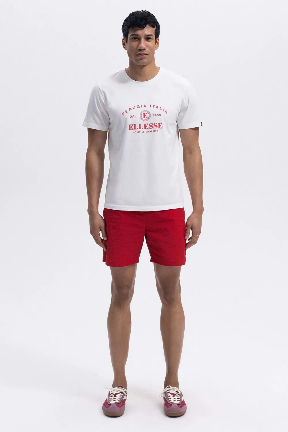 ELLESSE Erkek BEYAZ Tişört EM453