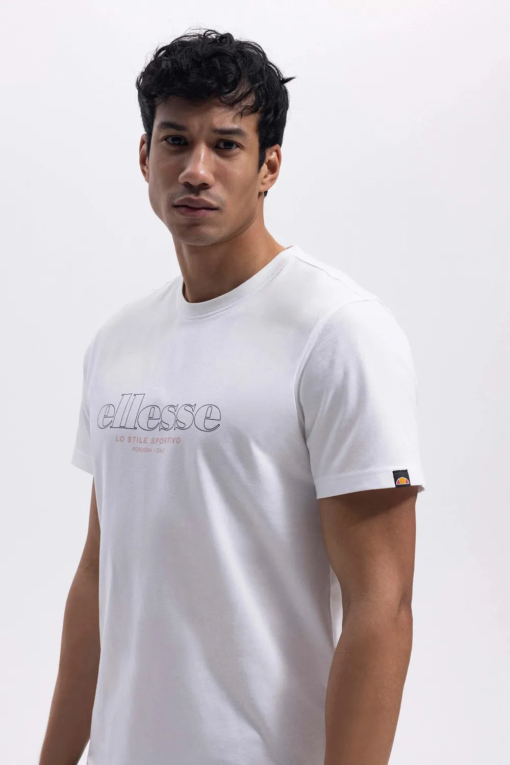 Ellesse Erkek Beyaz Tişört EM451