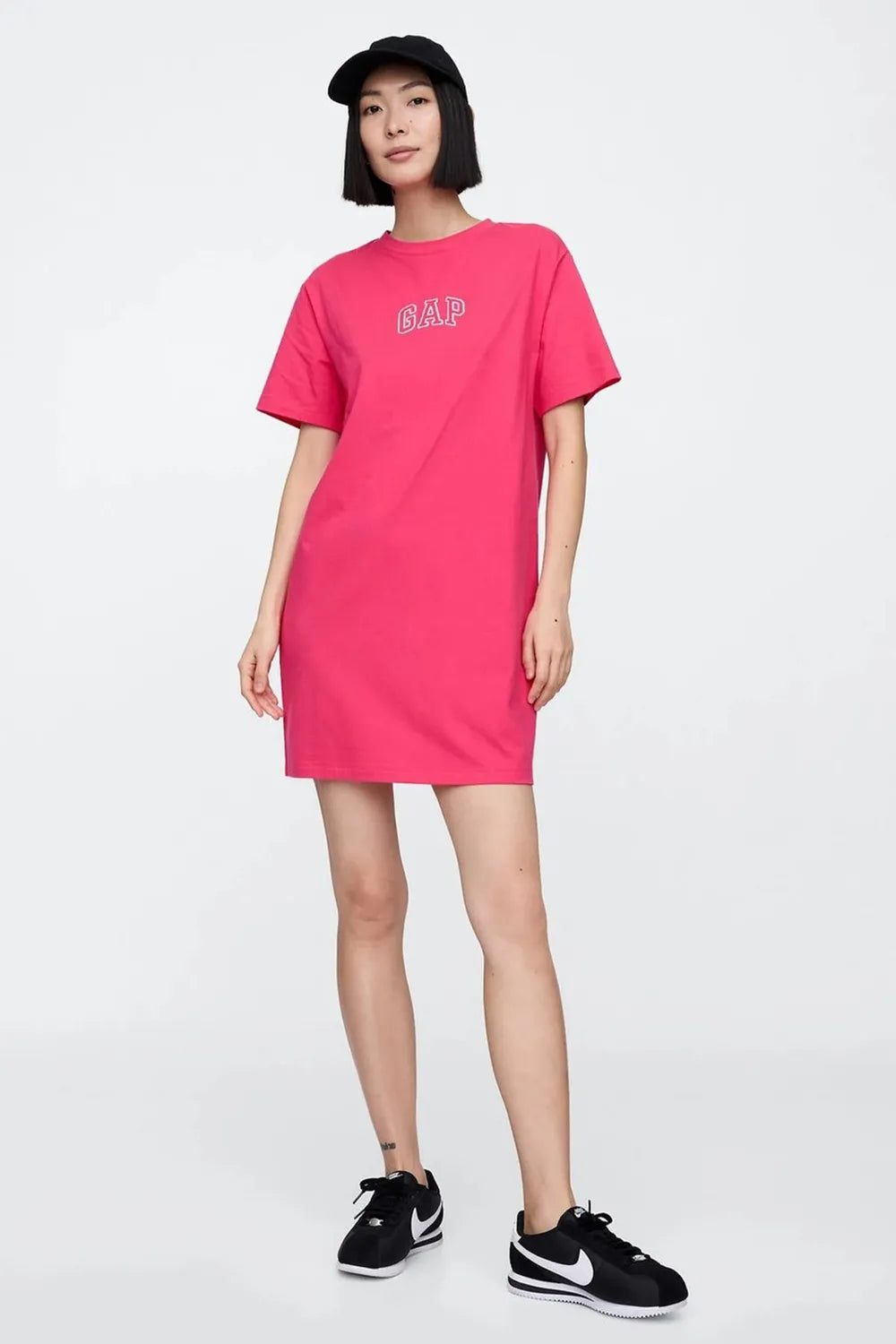 V-Frch Logo Tee Dress Elbıse