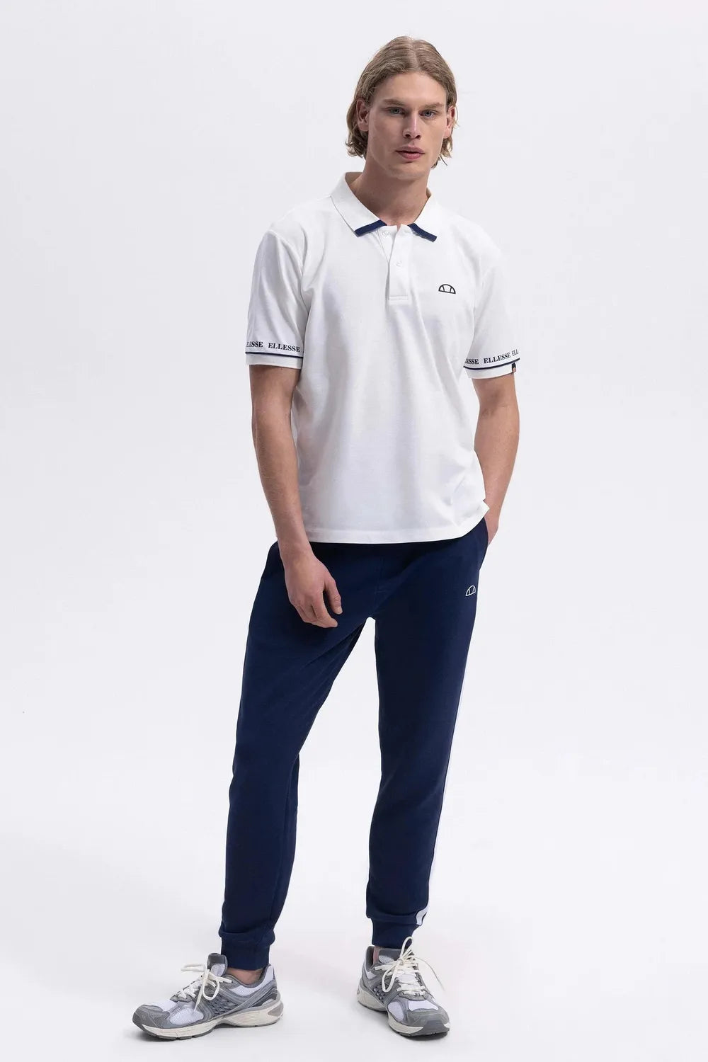 Ellesse Erkek Off White Tişört 5SM5376