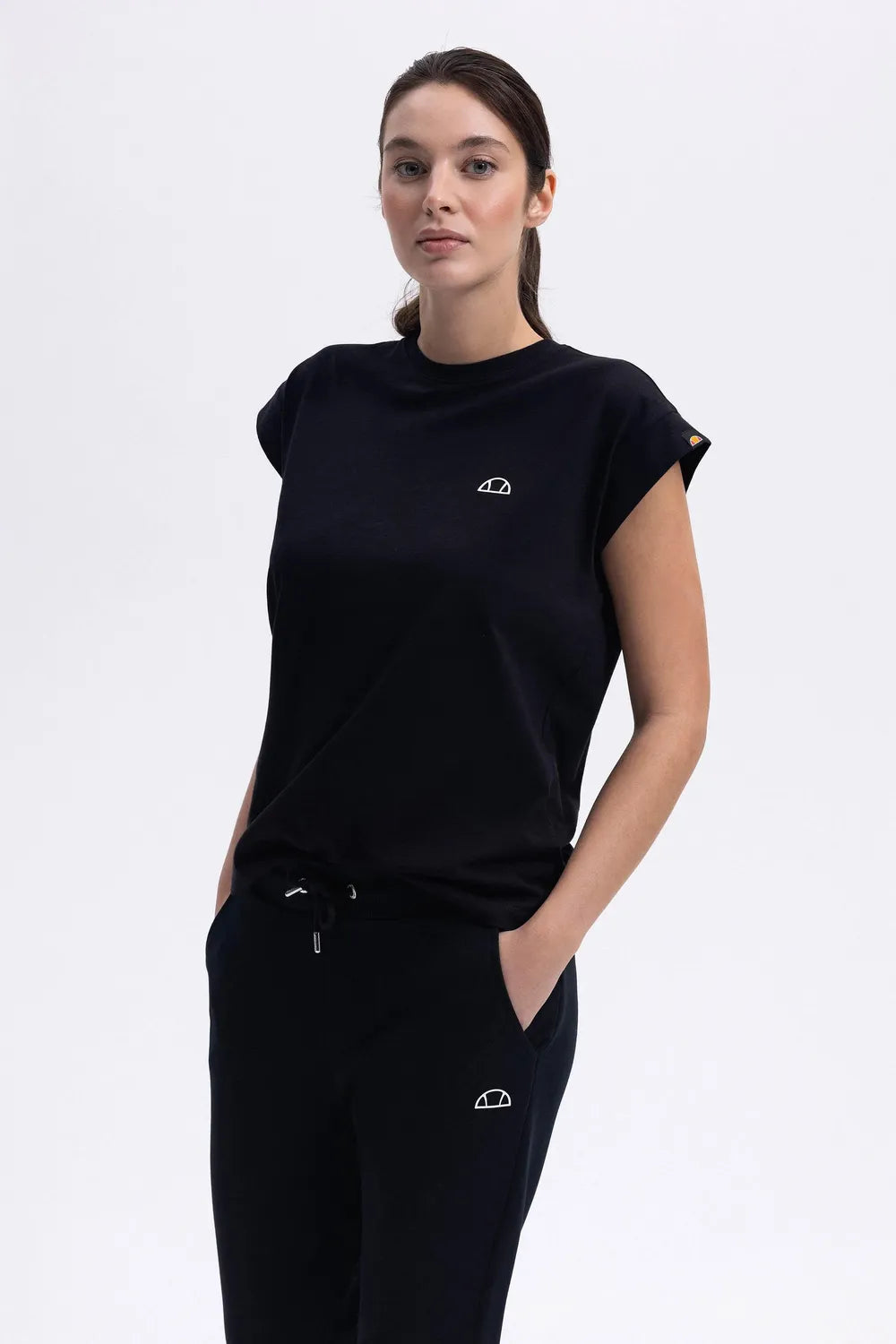 Ellesse Kadın Siyah Tişört EF450