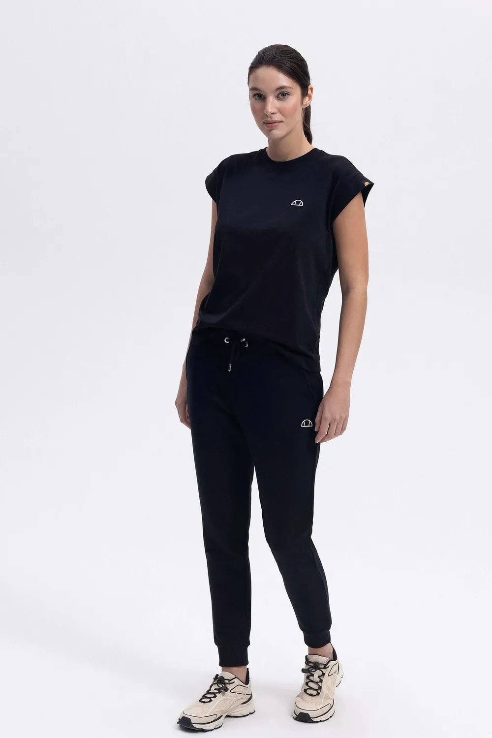 Ellesse Kadın Siyah Tişört EF450