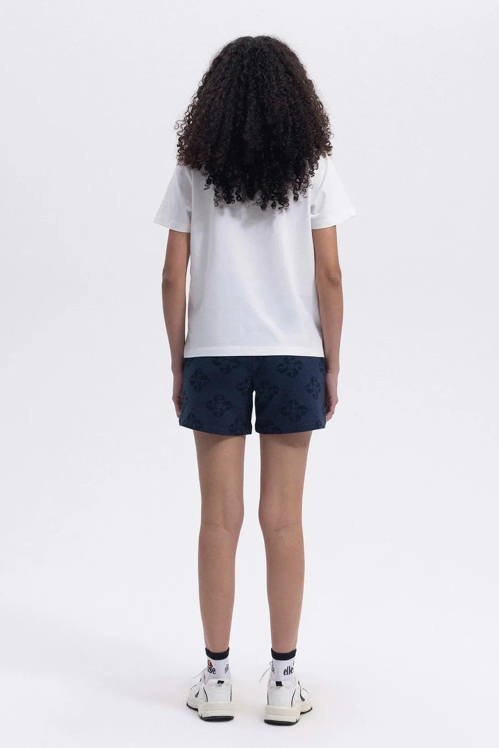 Ellesse Kadın Yuvarlak Yaka Beyaz Tişört EF444