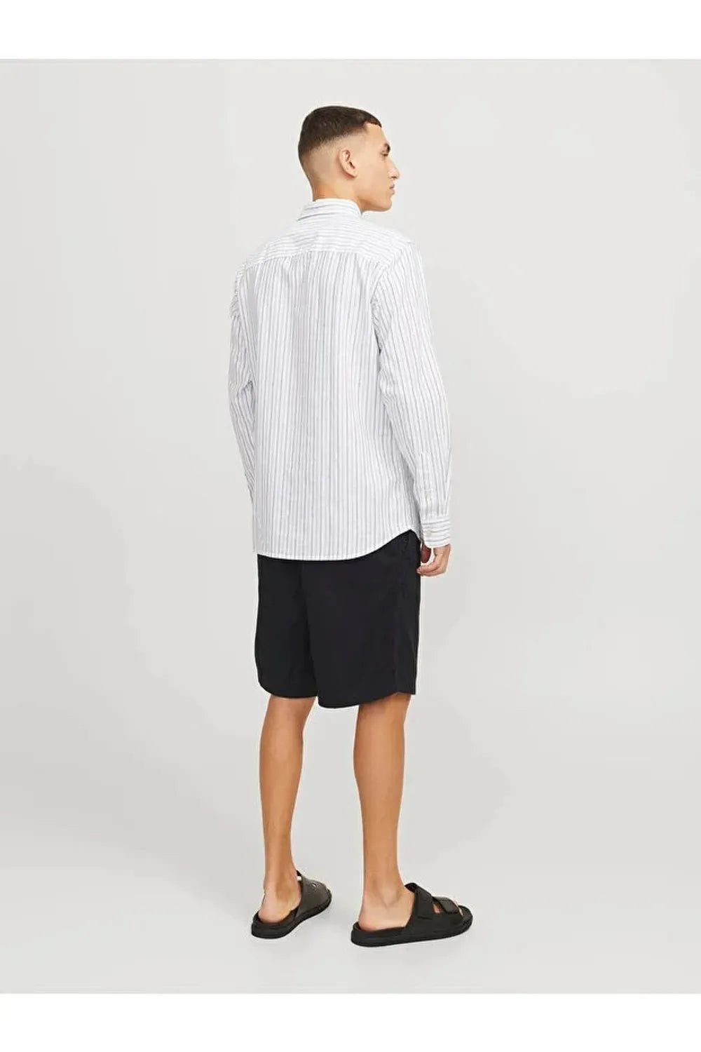 JACK JONES Erkek Siyah Kampanya Hibrit Kısa Şort 12274968