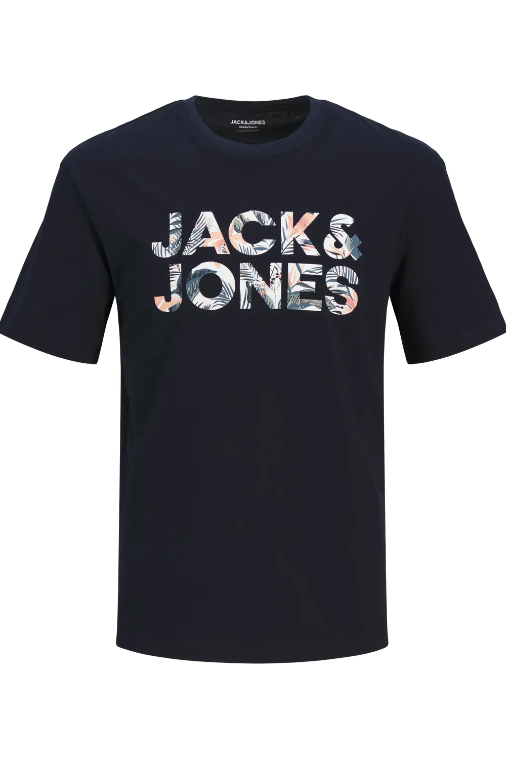 JACK JONES Erkek Lacivert Pamuklu Tişört 12268127