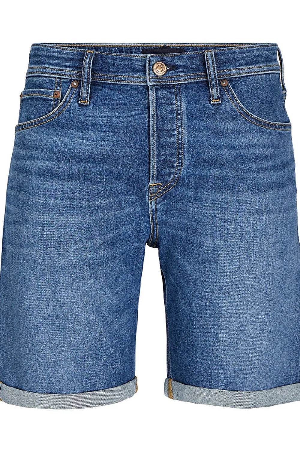 JACK JONES Erkek Blue Denim Shorts 12269612