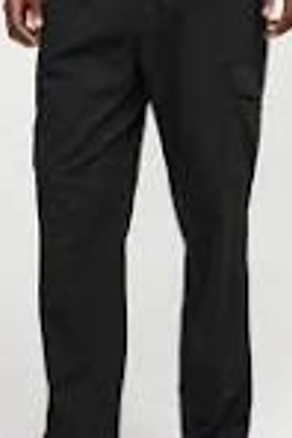 Jack Jones Erkek Jpstkarl Summer Siyah Kargo Pantolon 12268352