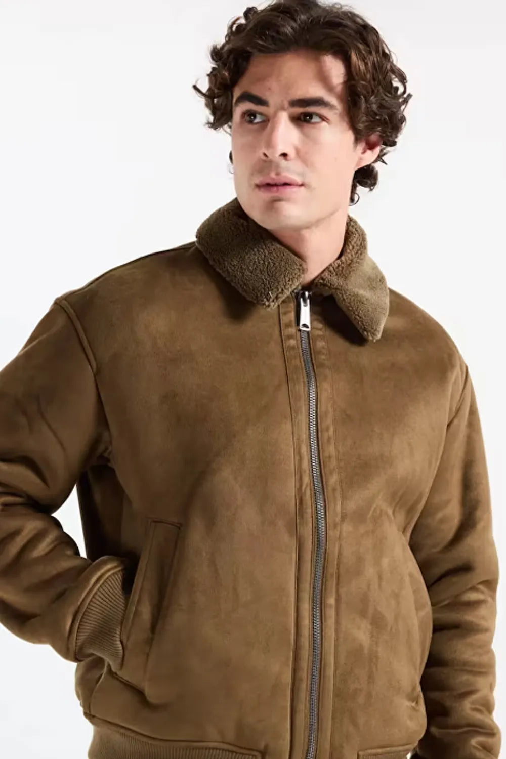 Jack&Jones Premium Erkek Açık Bej Bomber Ceket 12282444
