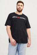 Jack & Jones Erkek SİYAH TİŞÖRT 12184987