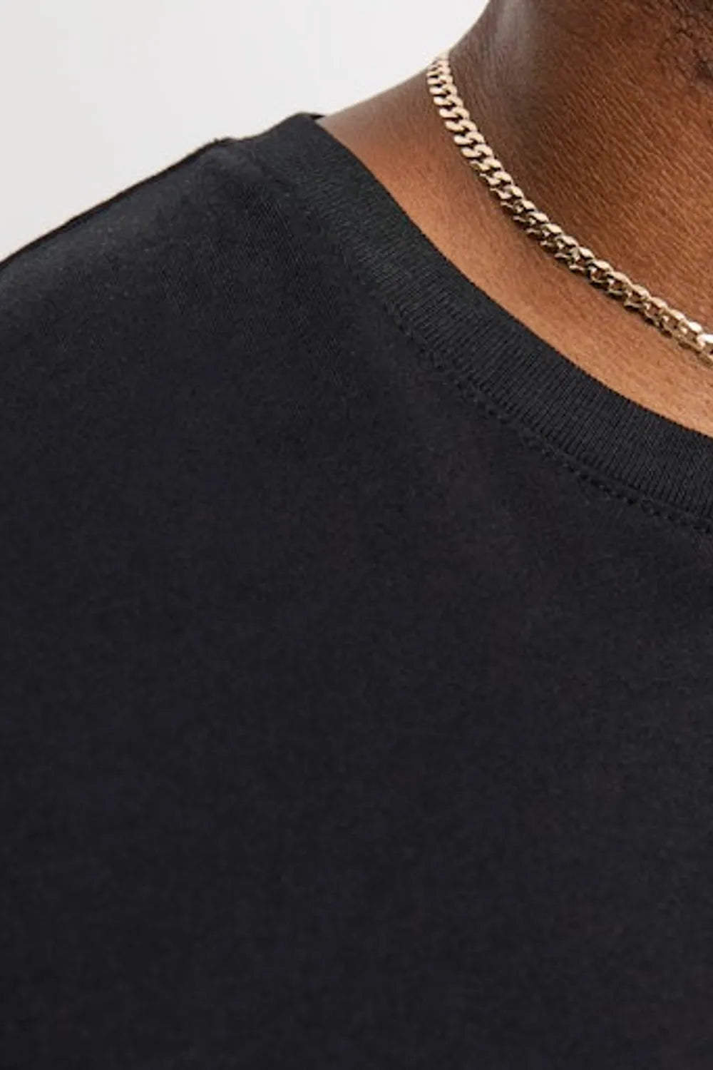 Jack & Jones Erkek SİYAH TİŞÖRT 12158505