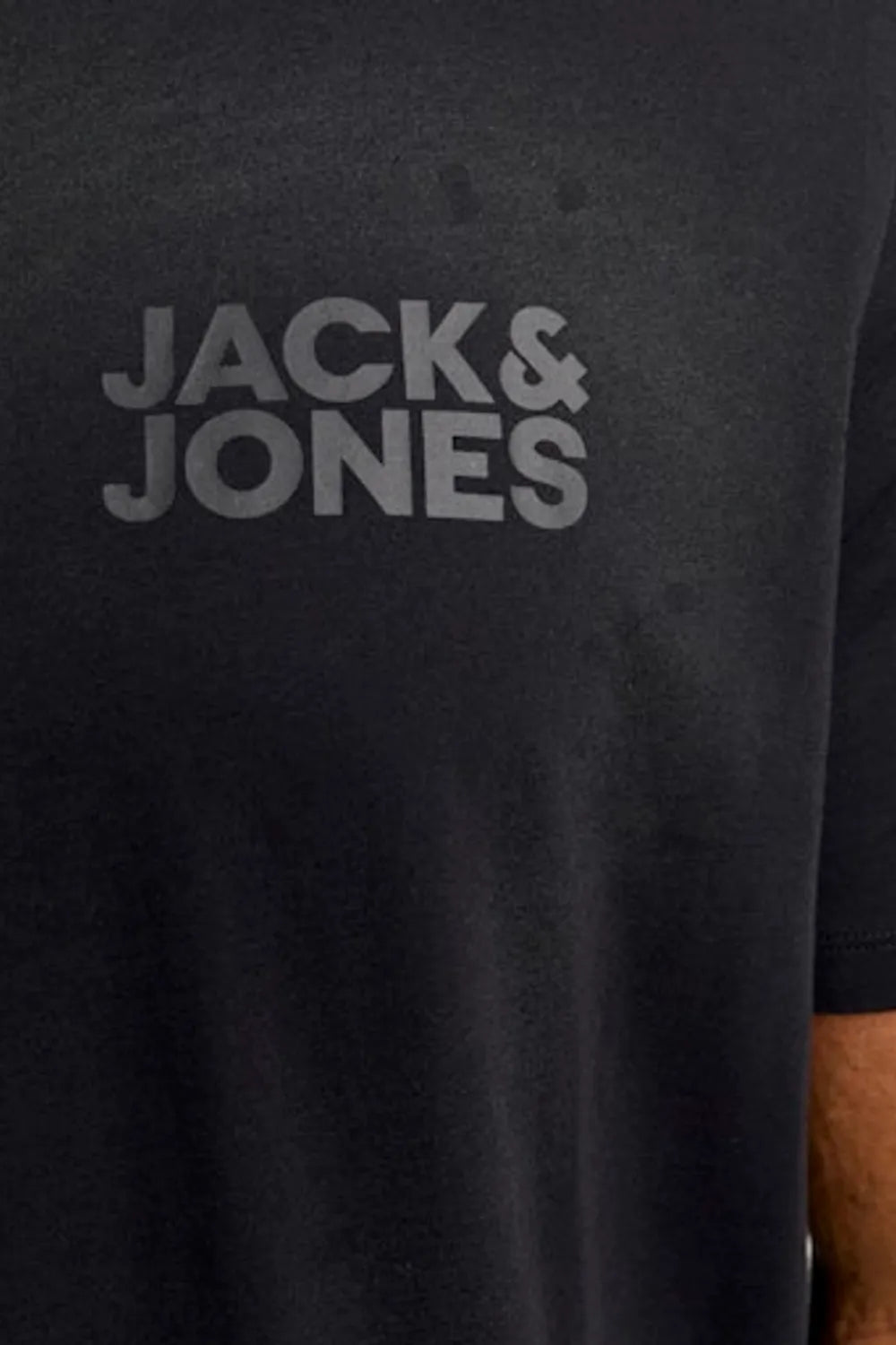 Jack & Jones Erkek SİYAH TİŞÖRT 12158505