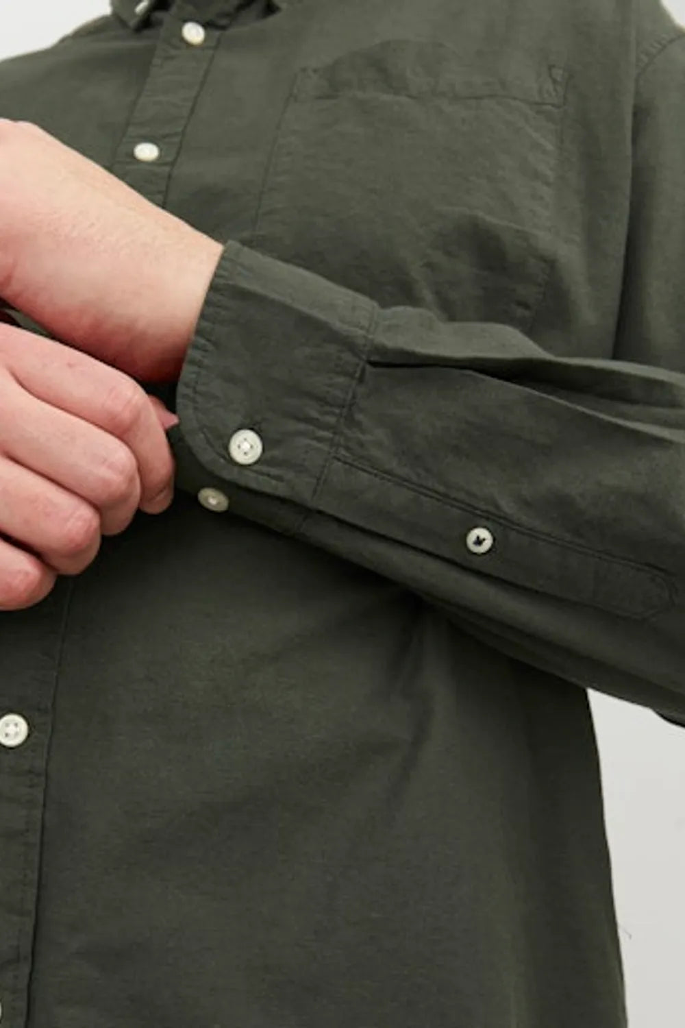 Jack & Jones Erkek KOYU YEŞIL GÖMLEK 12190444