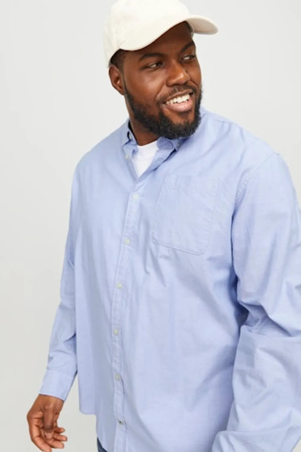 Jack & Jones Erkek MAVİ GÖMLEK 12190444