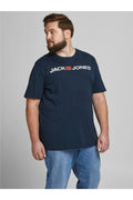Jack & Jones Erkek KOYU LACİVERT TİŞÖRT 12184987