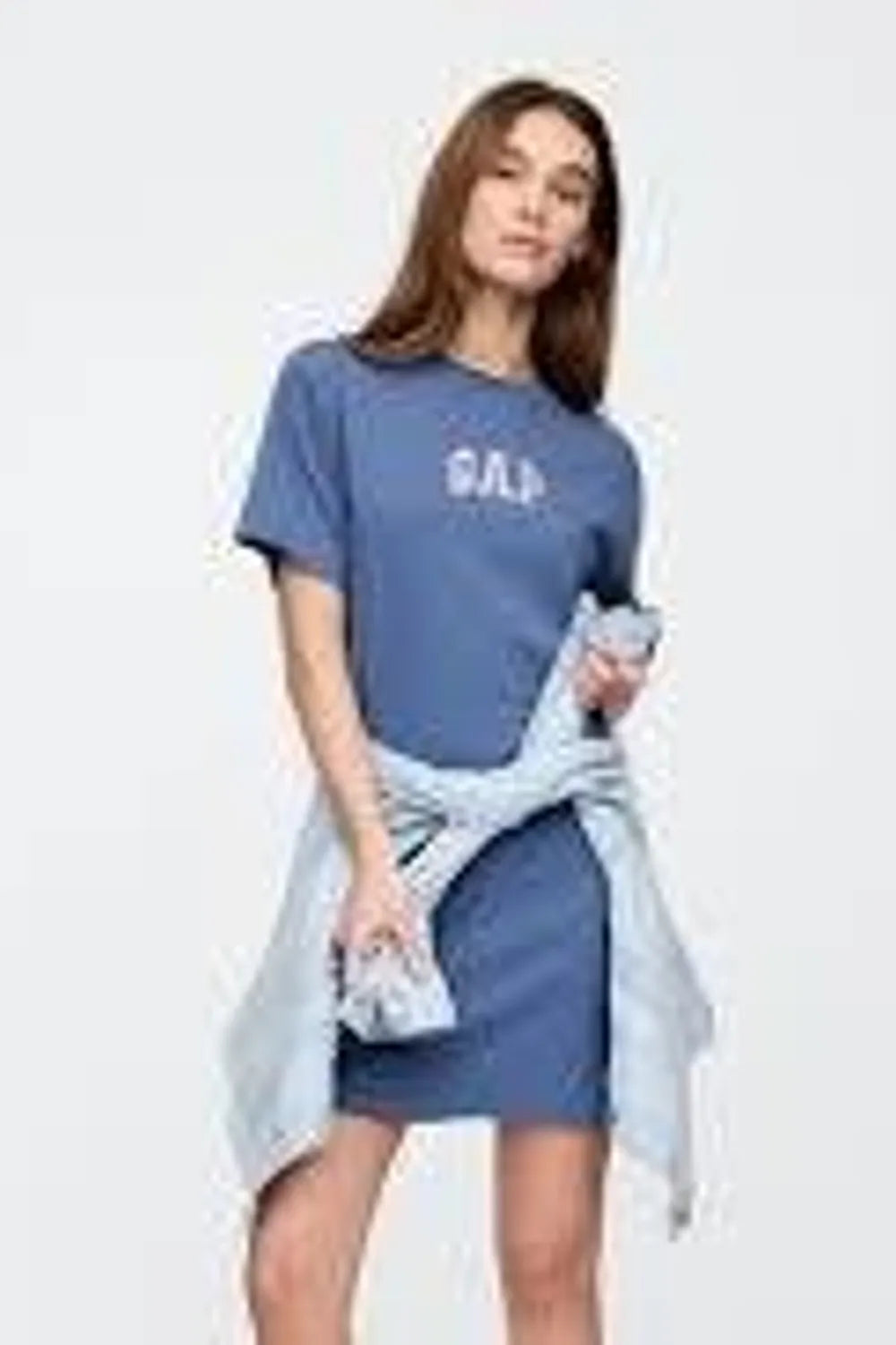 V-Frch Logo Tee Dress Elbıse