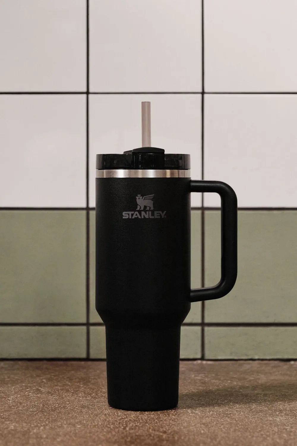 Stanley Unisex SİYAH Quencher Pipetli Termos Bardak 1210001957794