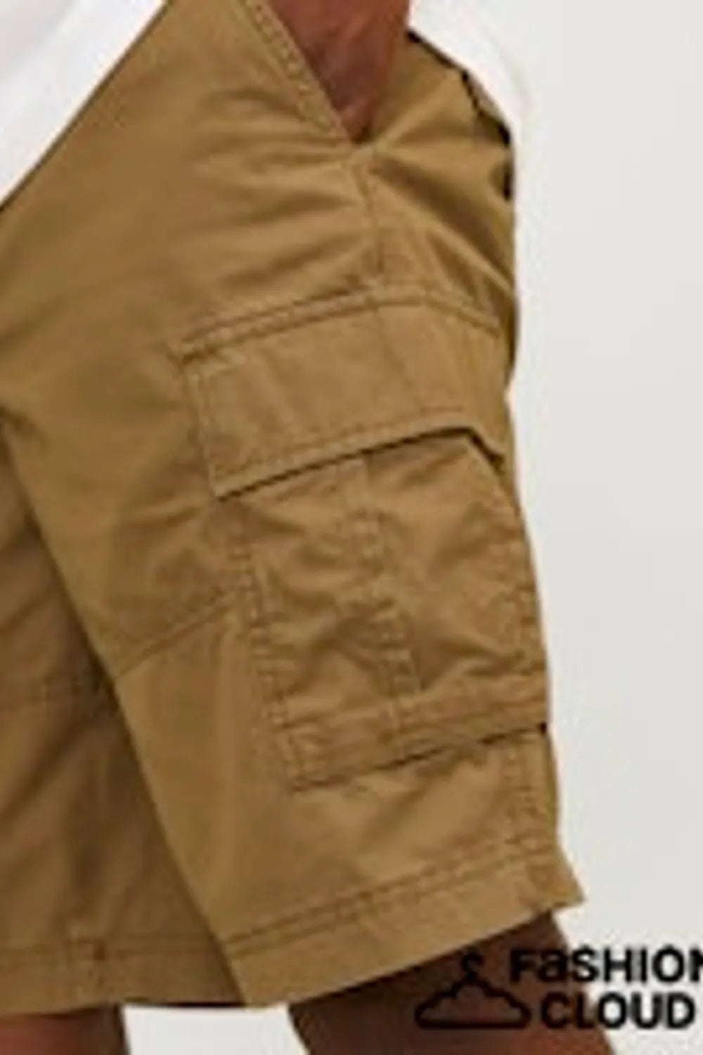 Jack Jones Erkek Jpstcole Pamuklu Loose Kargo Kahverengi Şort 12257678