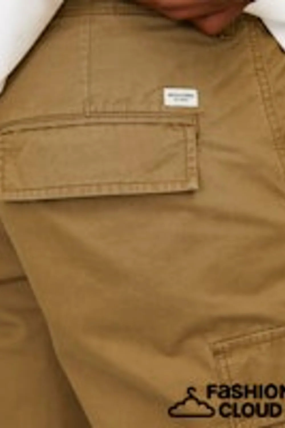 Jack Jones Erkek Jpstcole Pamuklu Loose Kargo Kahverengi Şort 12257678