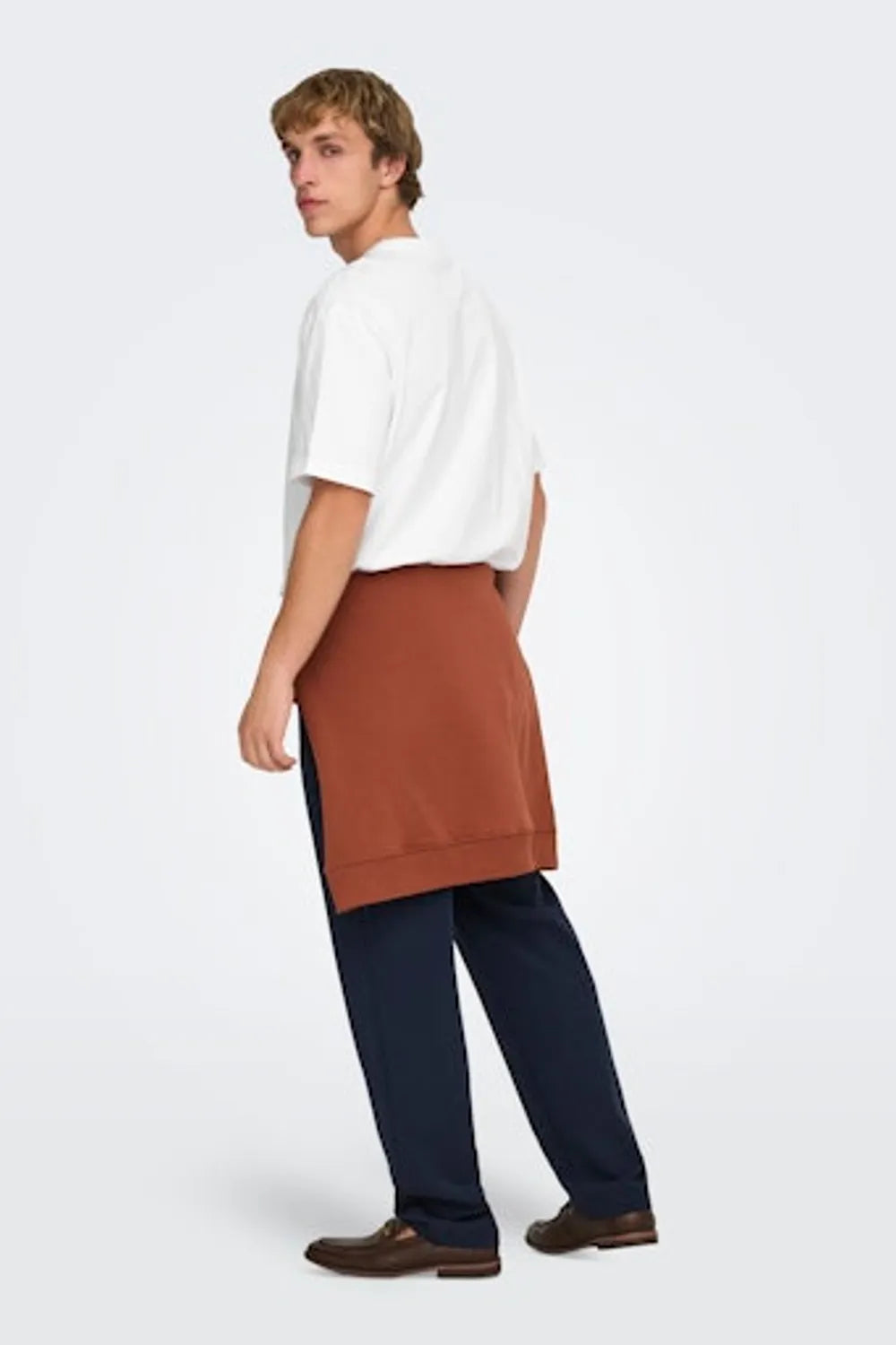 ONLY SONS Erkek Beyaz Pamuklu Tişört 22022532