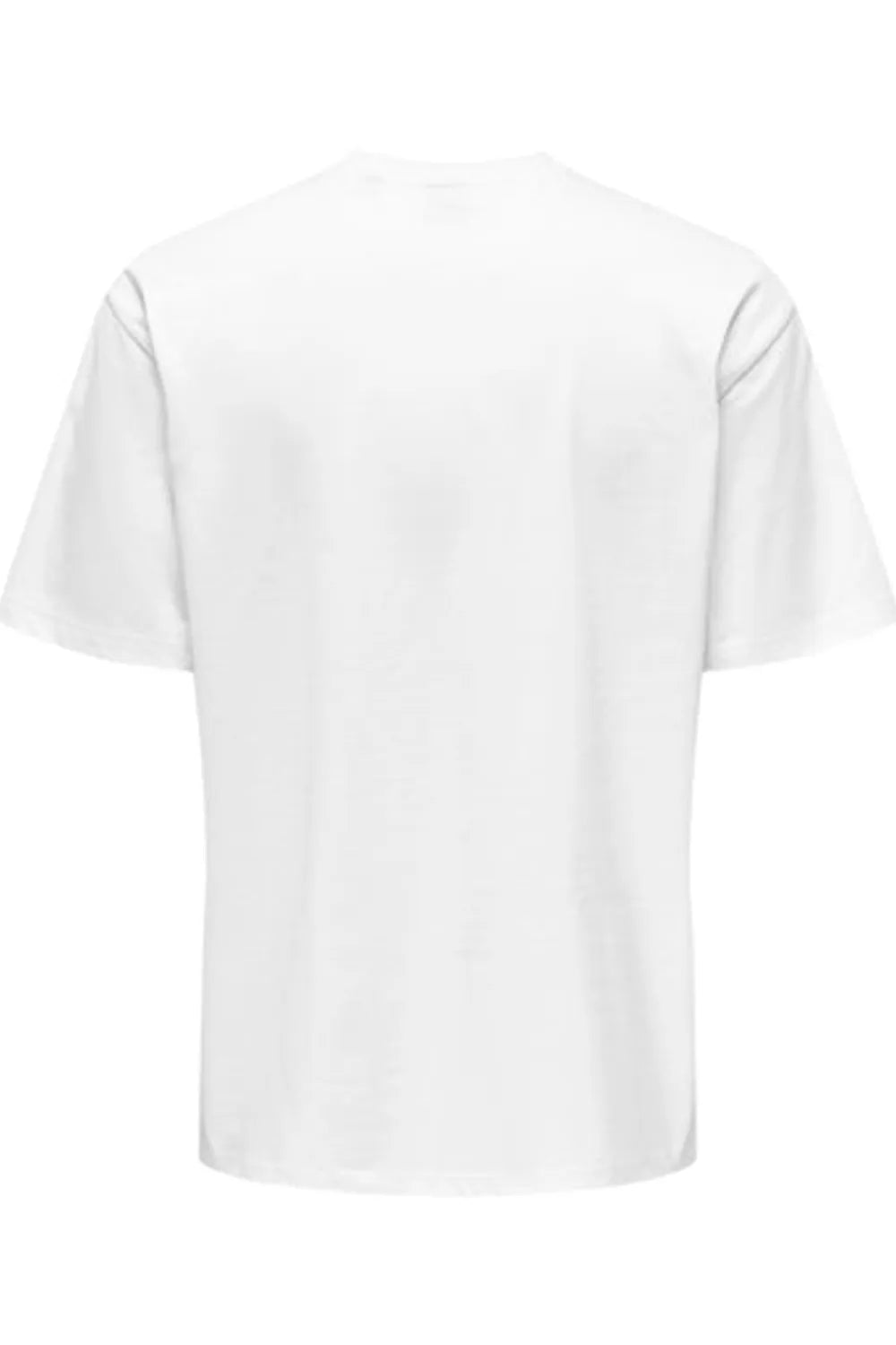 ONLY SONS Erkek Beyaz Pamuklu Tişört 22022532