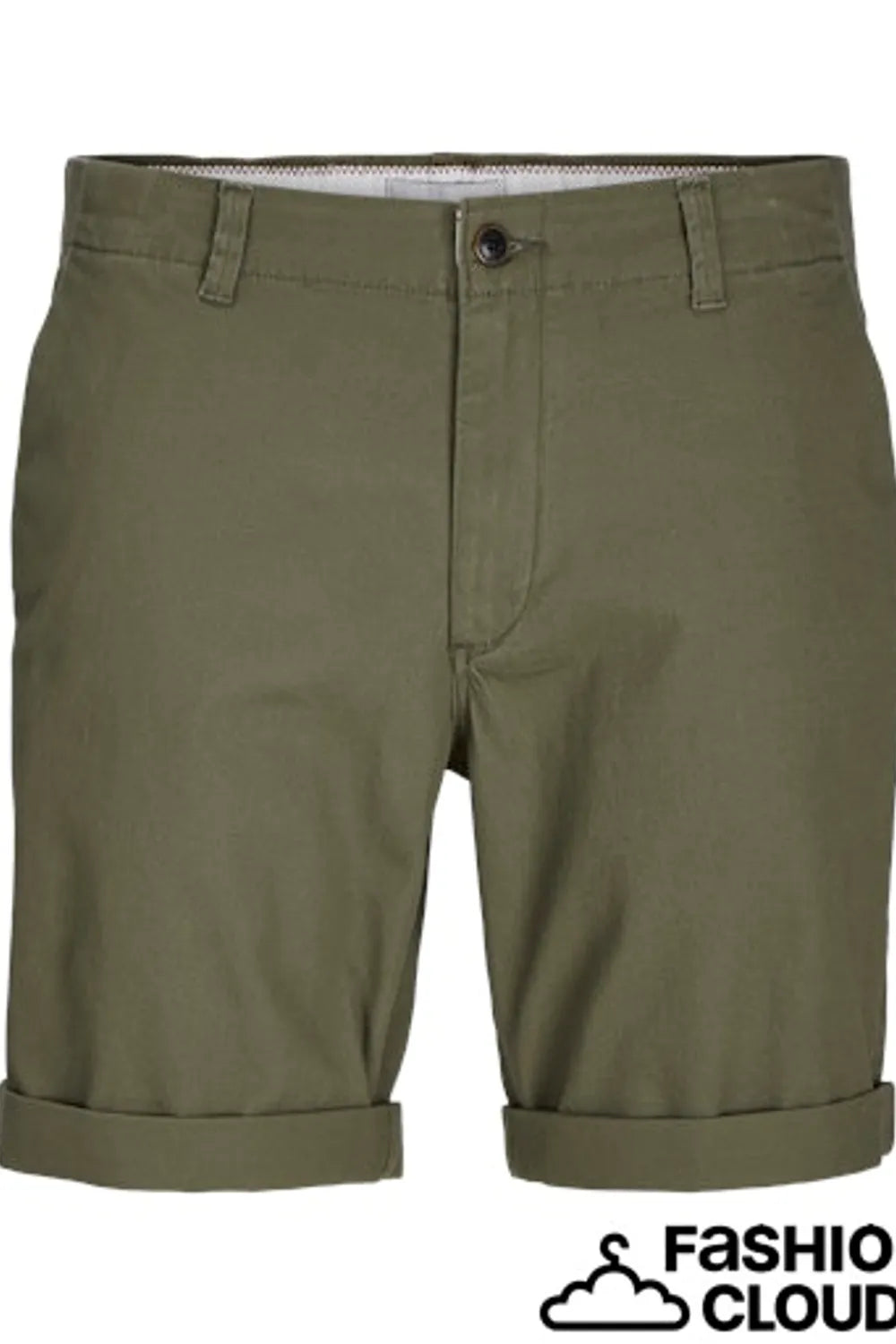 JACK JONES Erkek Haki Chino Şort 12182549