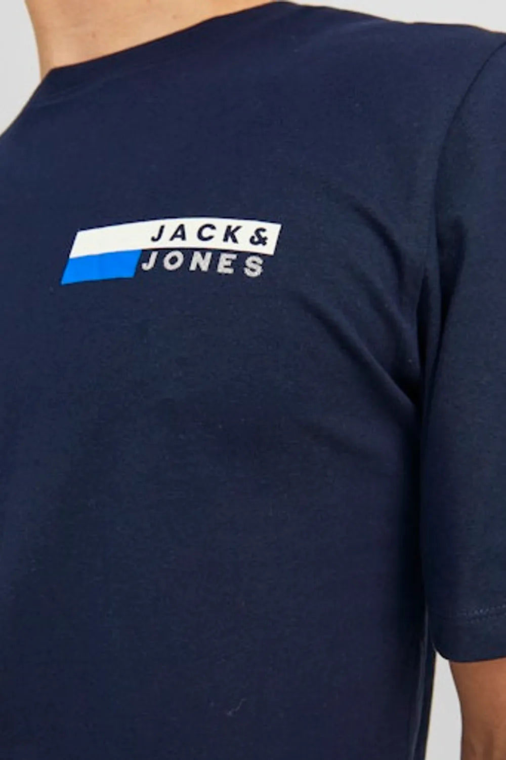 Jack&Jones Erkek Koyu Lacivert Tişört 12233999