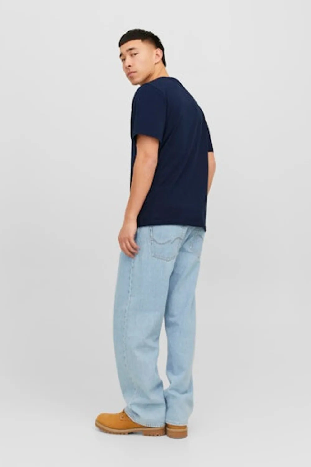 Jack&Jones Erkek Koyu Lacivert Tişört 12233999