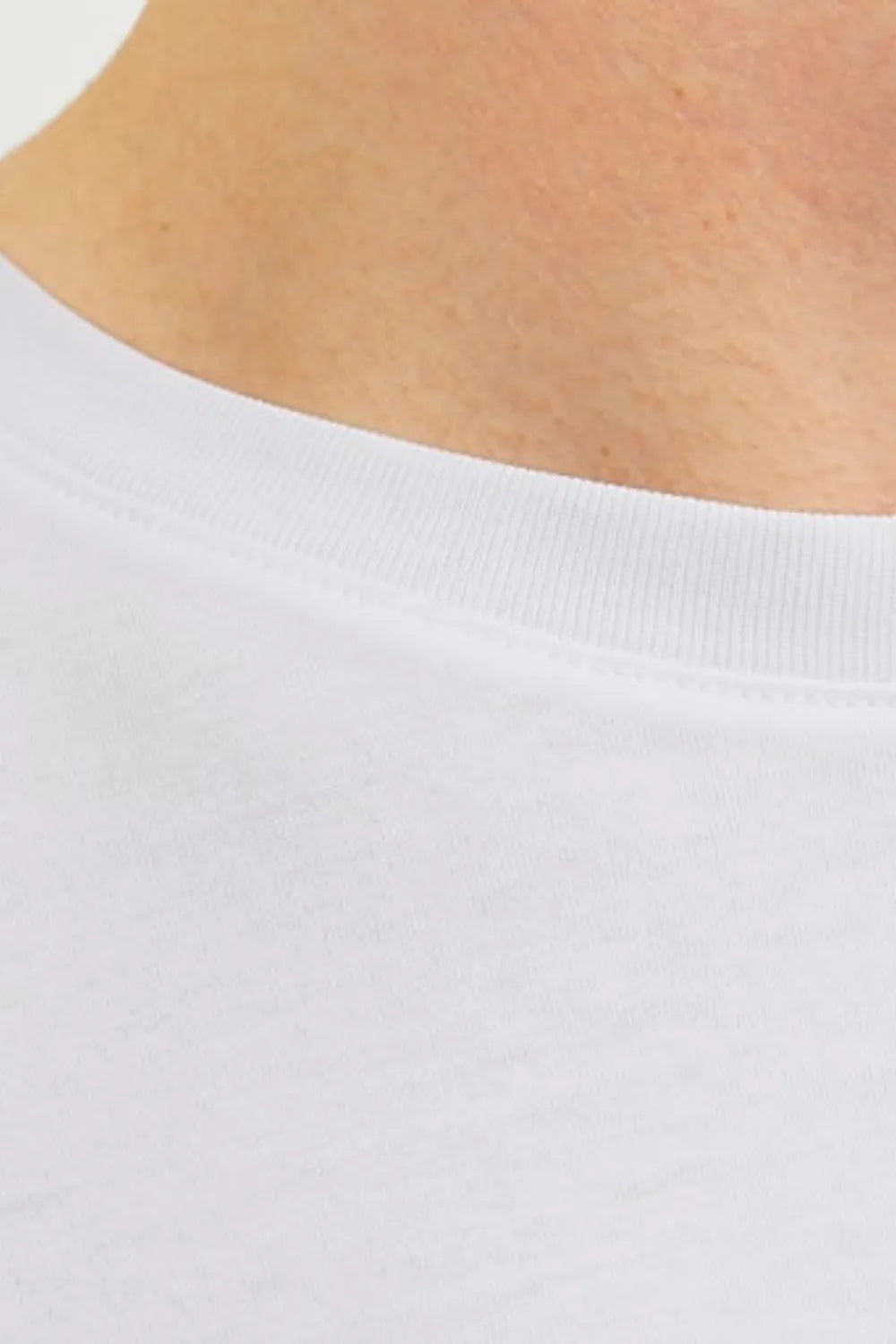 Jack&Jones Erkek Beyaz Tişört 12233999