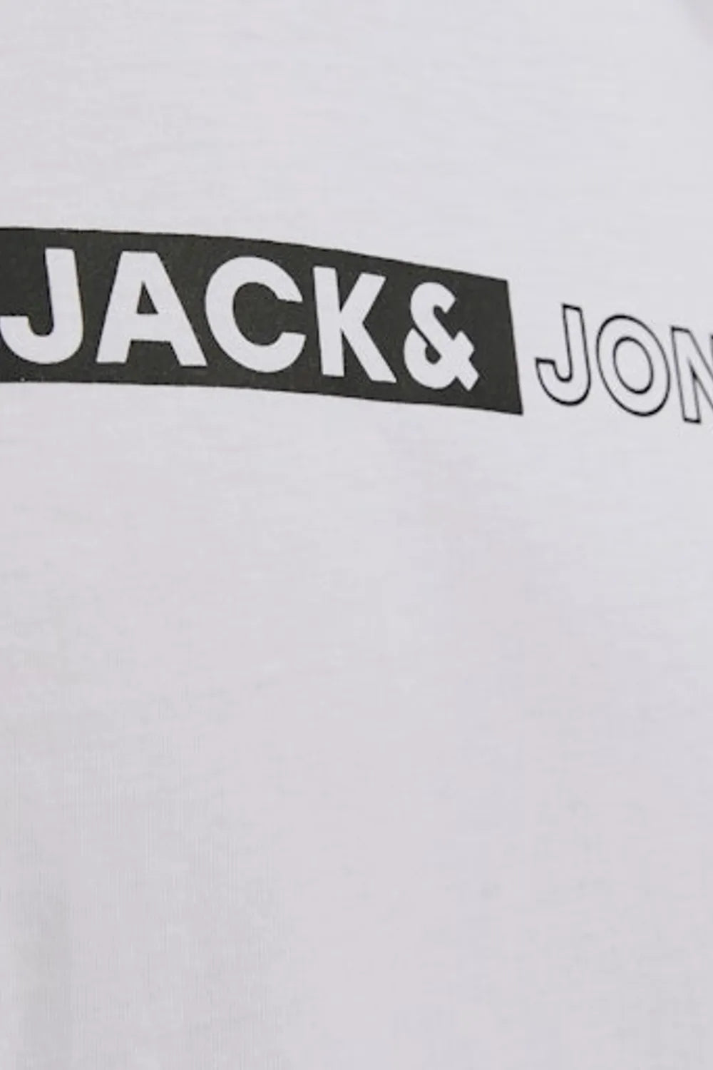 Jack&Jones Erkek Beyaz Tişört 12233999