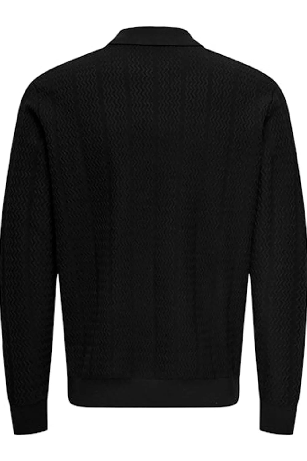 ONLY & SONS Erkek Siyah Polo 22035780
