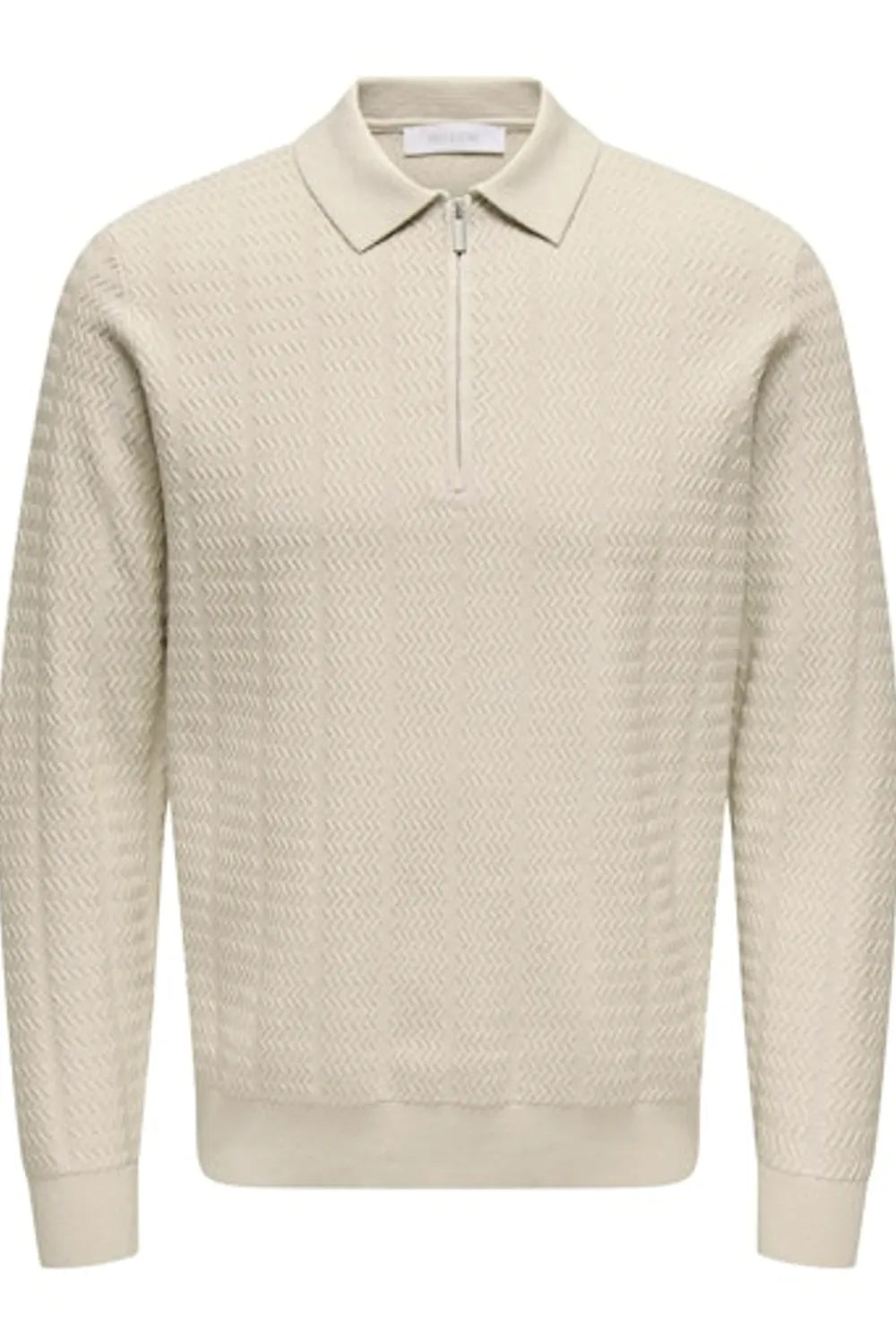 ONLY & SONS Erkek Açık Gümüş Gri Polo 22035780