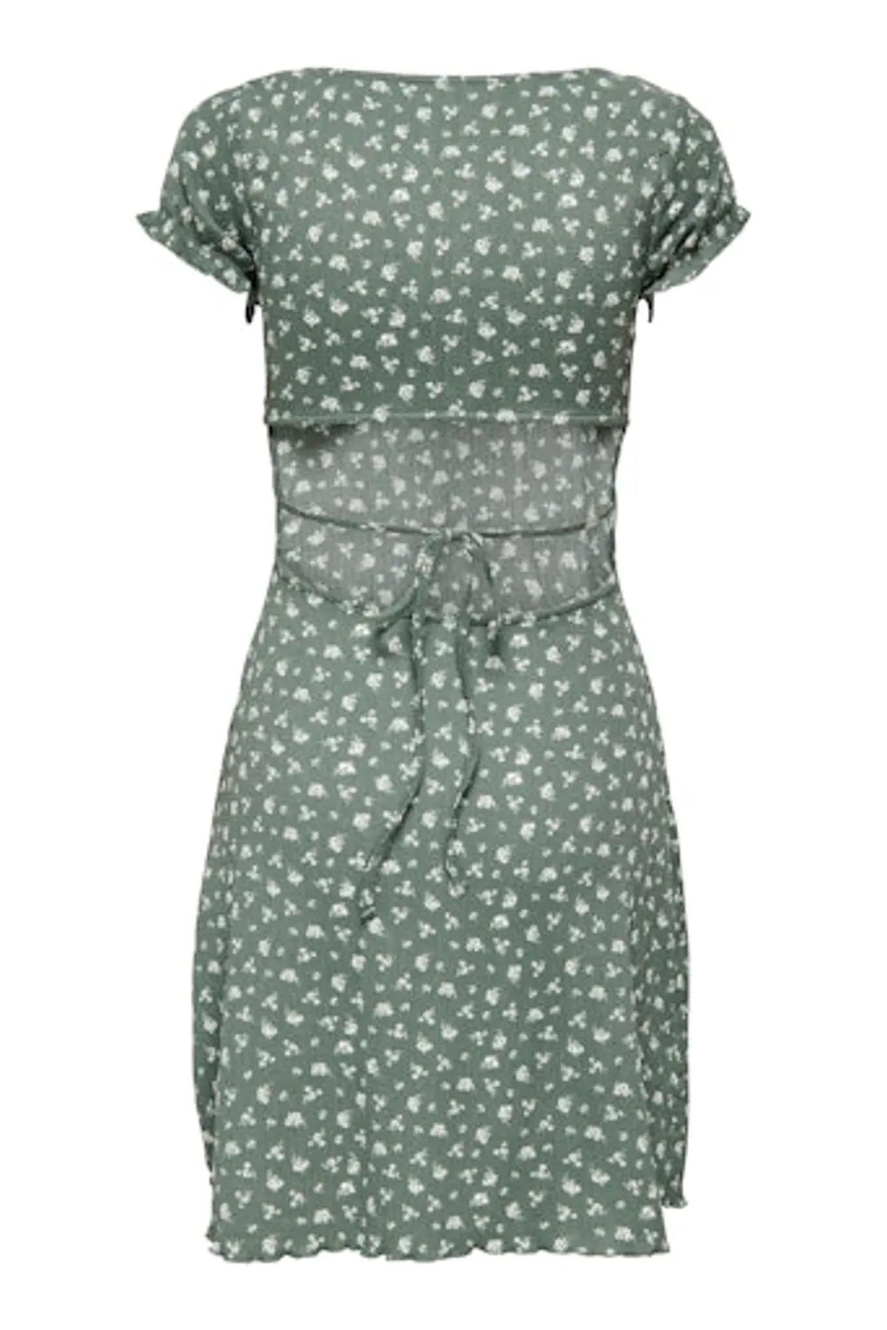 ONLY Kadın Yeşil Open Back Dress 15341519