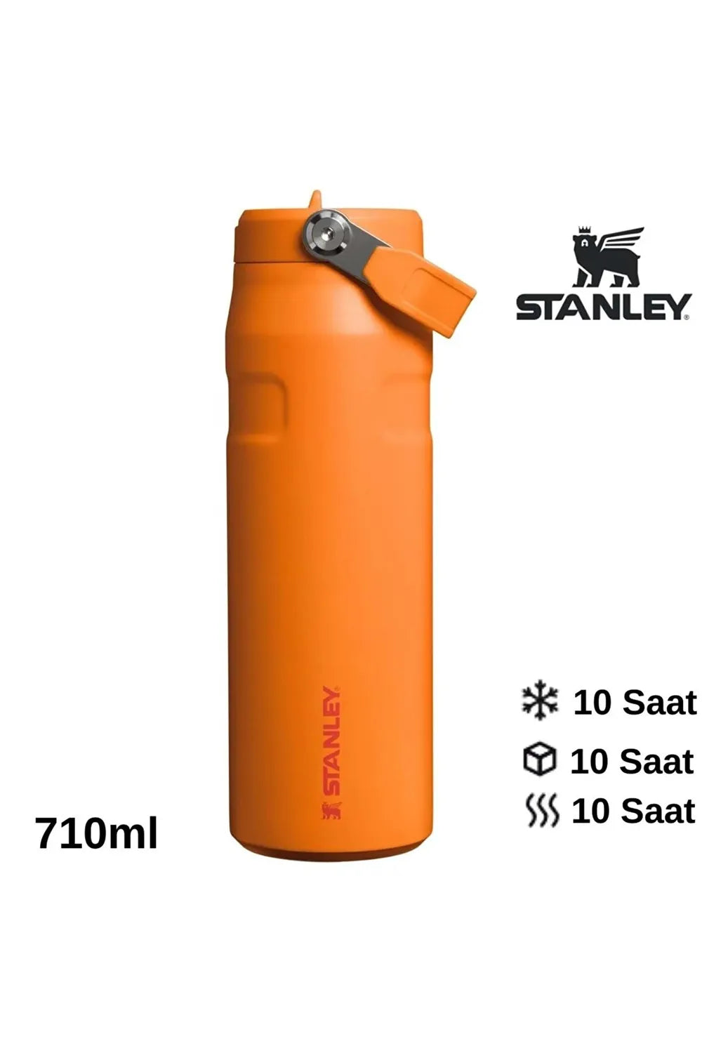 Stanley  The IceFlow™ Bottle Flip Straw 2.0 0.7L / 24oz Goldenrod Coral 1200185004247