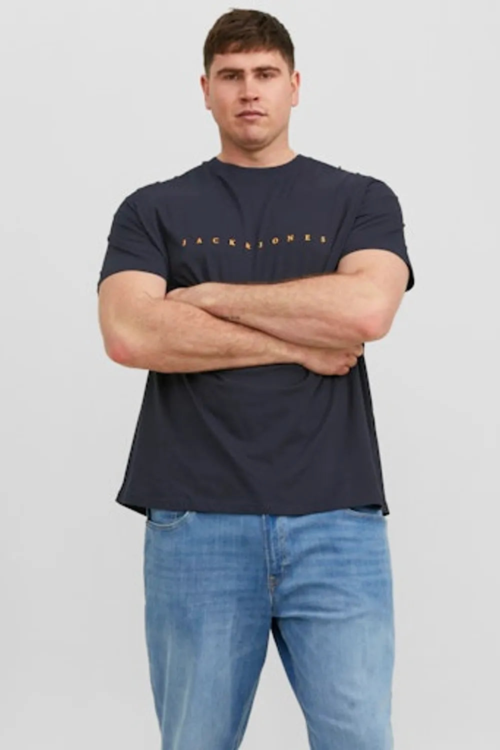 Jack & Jones Erkek LACİVERT TİŞÖRT 12243625