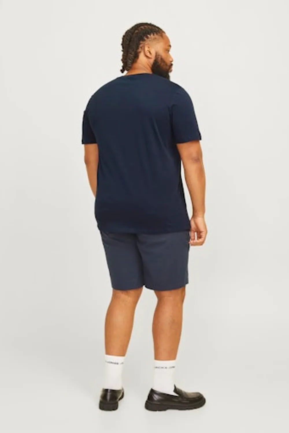 Jack & Jones Erkek KOYU LACİVERT TİŞÖRT 12243630
