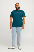 Jack & Jones Erkek KOYU YEŞIL TİŞÖRT 12243630
