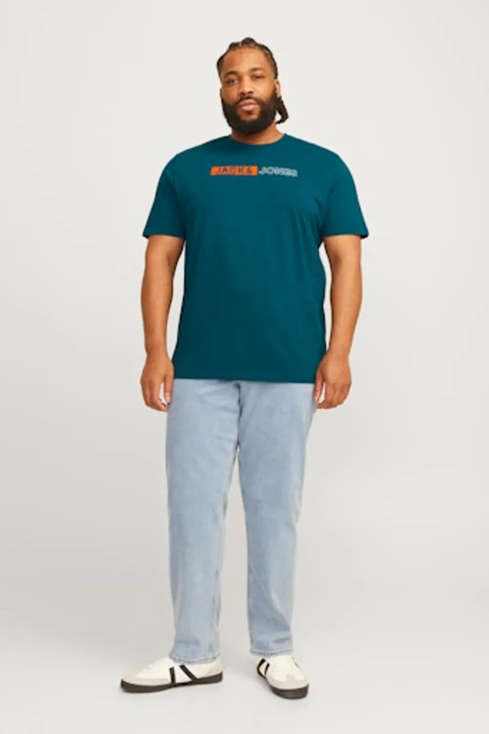 Jack & Jones Erkek KOYU YEŞIL TİŞÖRT 12243630