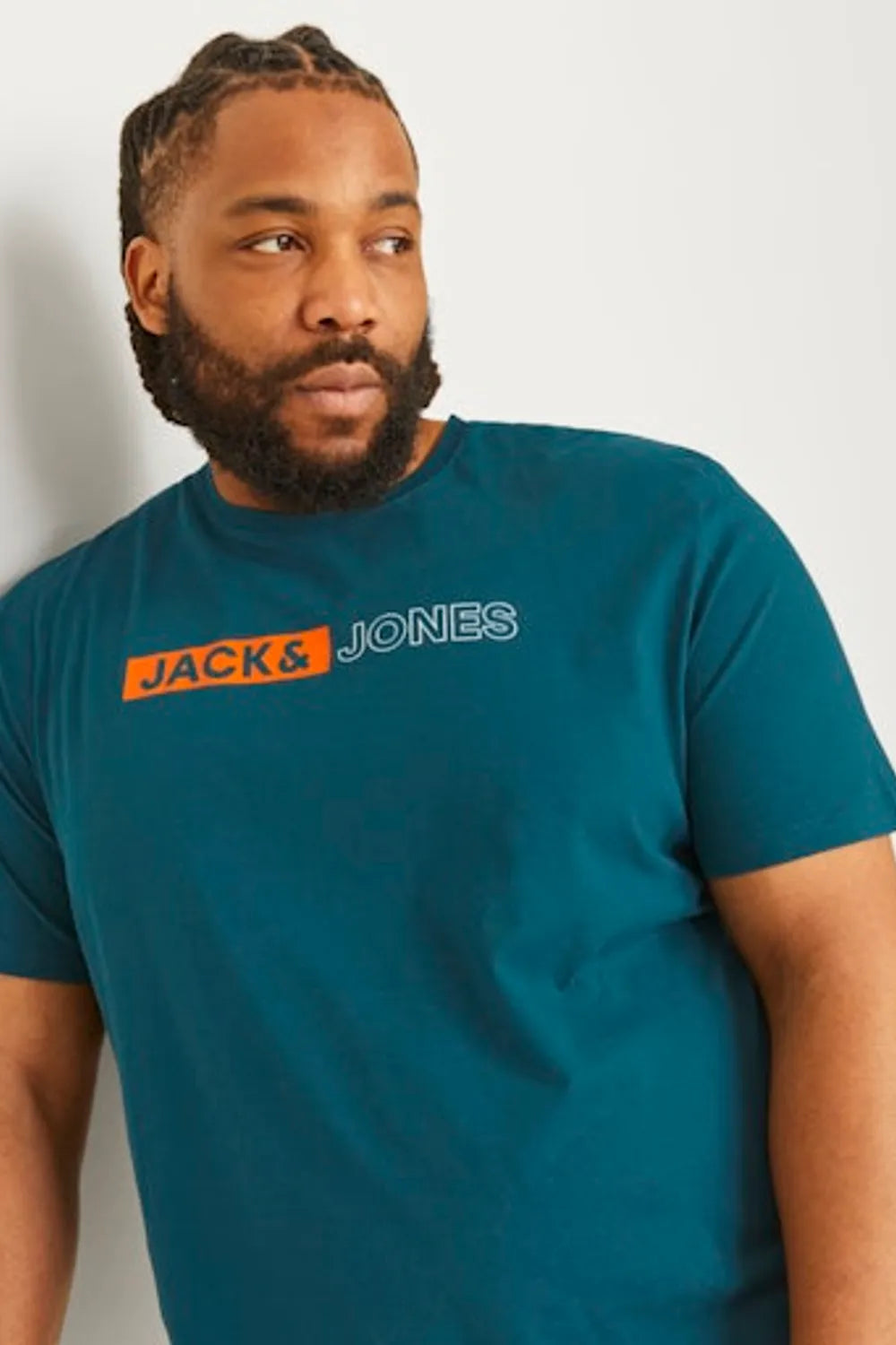 Jack & Jones Erkek KOYU YEŞIL TİŞÖRT 12243630