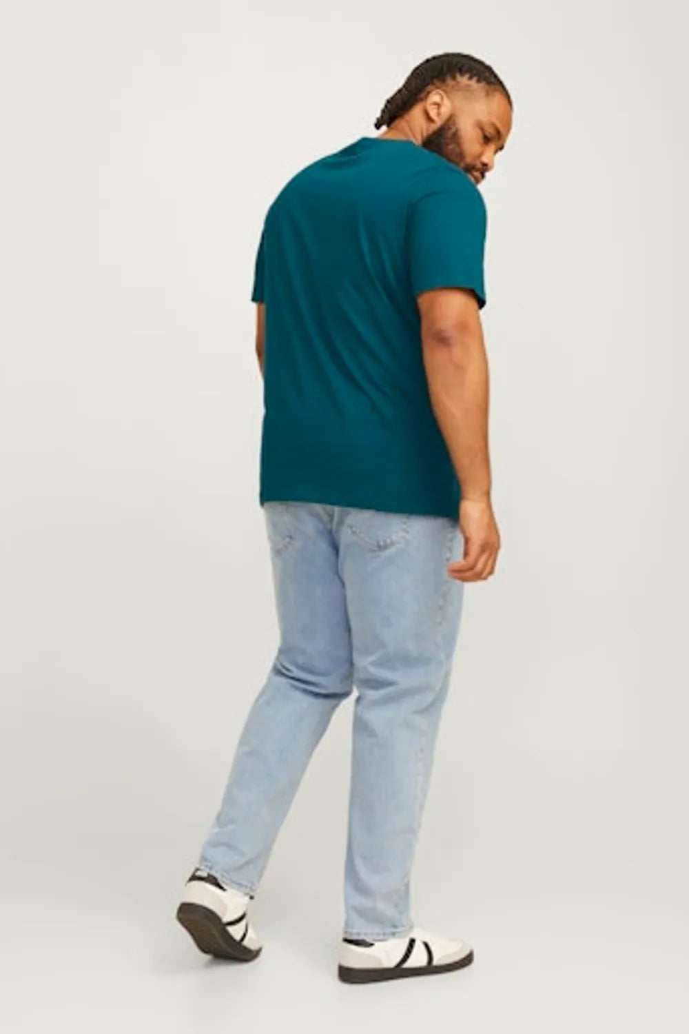 Jack & Jones Erkek KOYU YEŞIL TİŞÖRT 12243630
